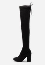 Black over the knee boots