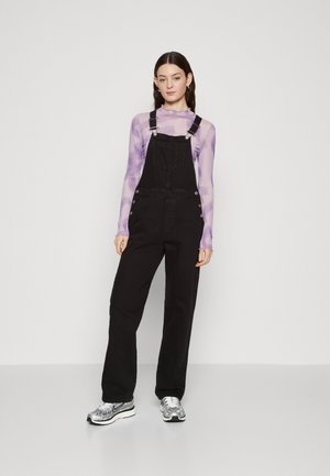 ONLREGGIE CARPENTER - Dungarees - washed black