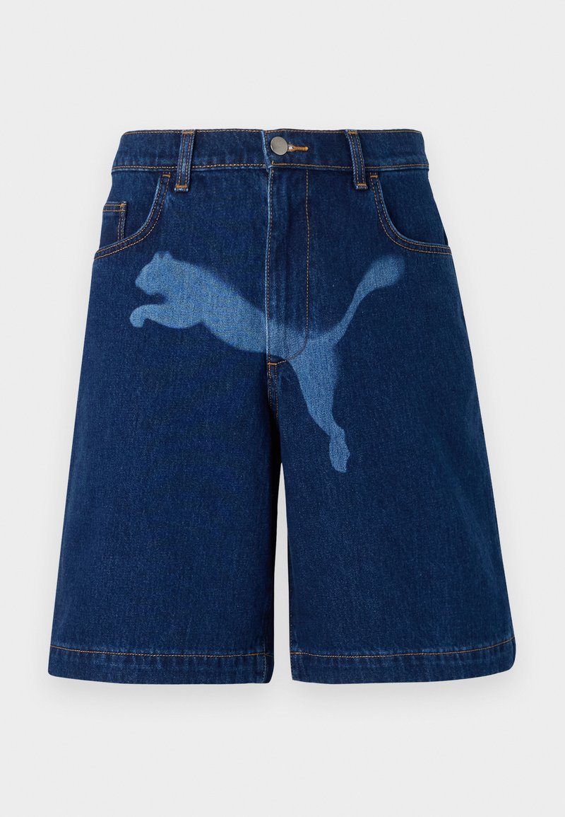 Puma Jeansshort donkerblauw