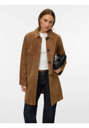 VMISABEL - Cappotto corto - tobacco brown