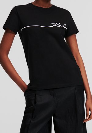 T-Shirt print - black