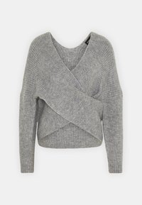 Jumper - mid grey melange