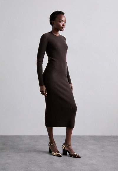Iro LIETTE - Robe pull - dark brown