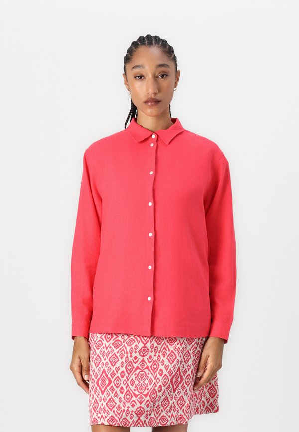 LINNO - Button-down blouse - geranium