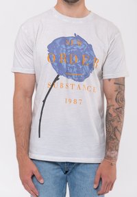 Paradiso Clothing NEW ORDER SPRING SUBSTANCE DIP DYE - Print T-shirt - natural