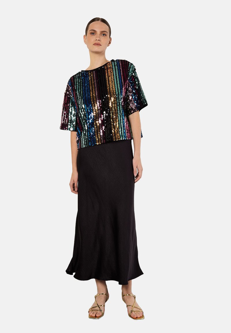 Apricot Blouse zwart