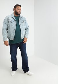 Urban Classics STRETCH TERRY - Pikkade varrukatega topp - jasper