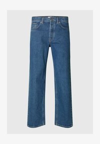 Unselected, medium blue denim