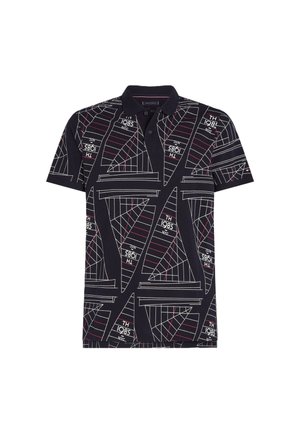 Tommy Hilfiger, SAILING AOP REG - Polo - desert sky