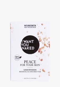 I WANT YOU NAKED - PEACE FOR YOUR SKIN  - Zeep - meersalz & sheabutter Miniatuurafbeelding 1