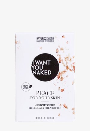 I WANT YOU NAKED PEACE FOR YOUR SKIN - Saponetta - meersalz & sheabutter