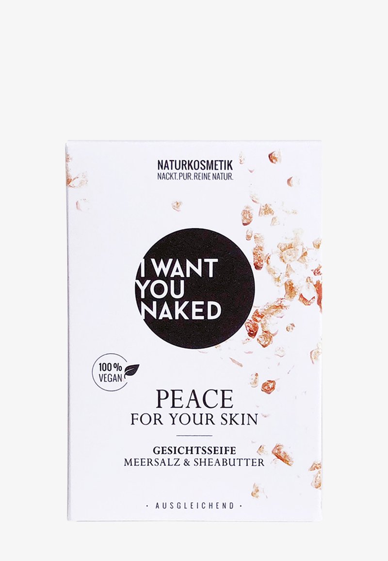 I WANT YOU NAKED - PEACE FOR YOUR SKIN - Zeep - meersalz & sheabutter, Vergroten