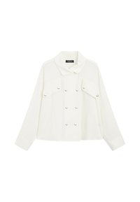 Massimo Dutti FLOWING SHIRT WITH BUTTON-FRONT DETAIL - Button-down ...