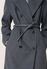 Soaked in Luxury MAFALDA - Cappotto classico - dark grey melange