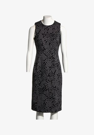 Bottega Veneta, MID-LENGTH DRESS MULTICOLOUR - Robe de jour - black
