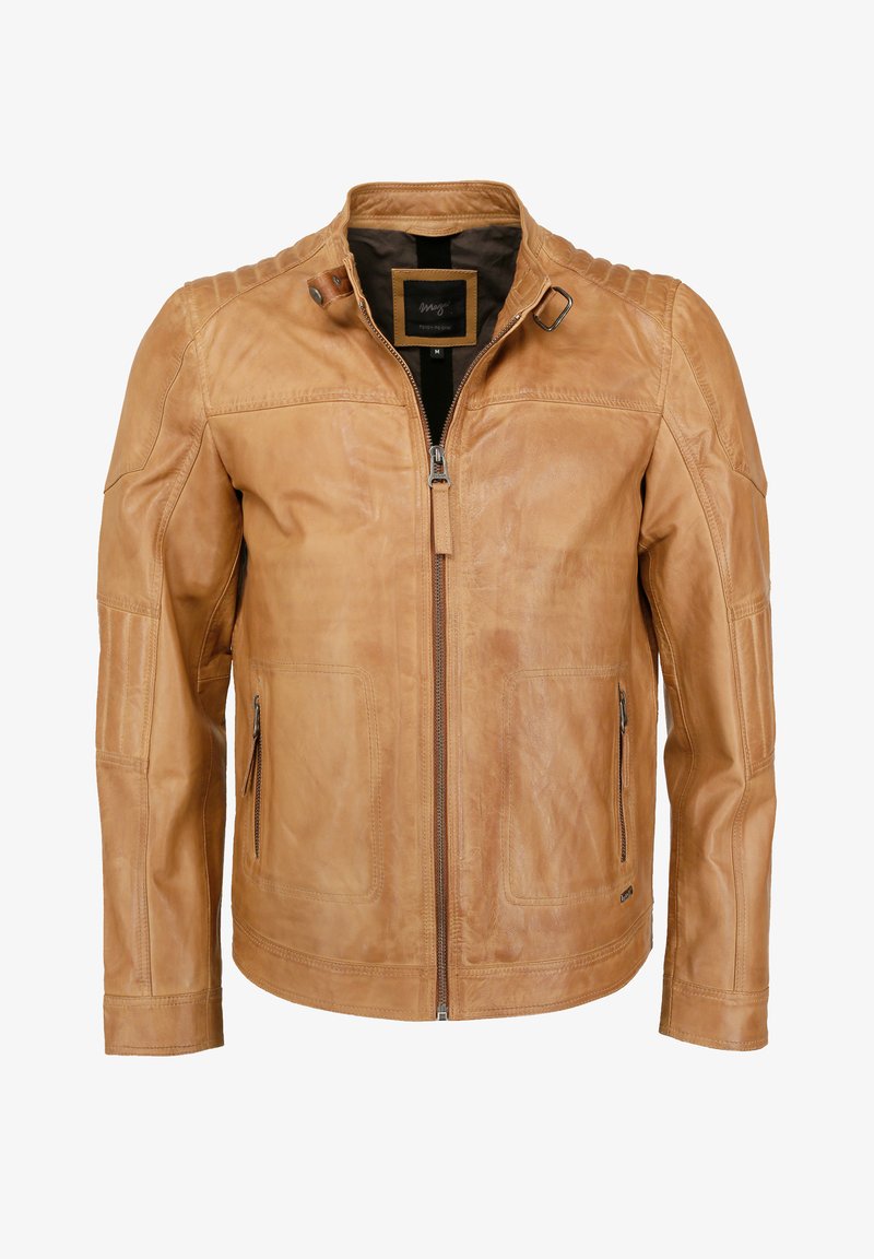 Maze JACK - Veste en cuir - cognac