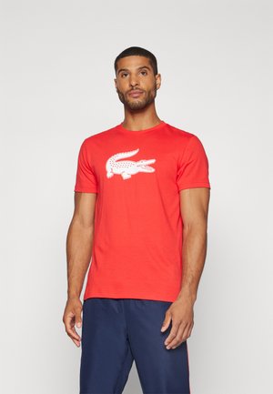 BIG CROCO - Bluză sport - grenadine/white