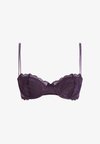 LIGHTLY LINED BALCONETTE SENSUAL STRETCH LACE - Balconette BH - nightshade