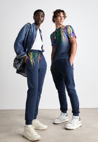 Carlo Colucci JOGGER UNISEX - Træningsbukser - navy