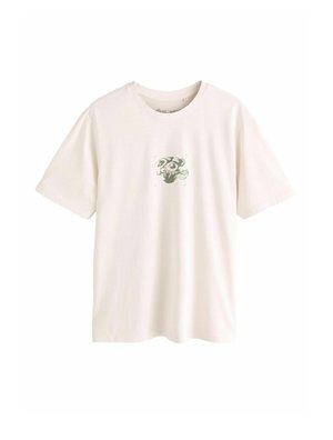REGULAR FIT - NATIONAL HISTORY MUSEUM LICENSE  - T-shirt print - white