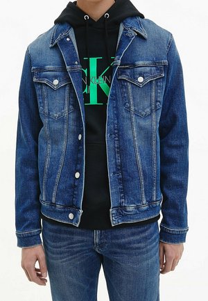 Jeansjacke - blue-black denim