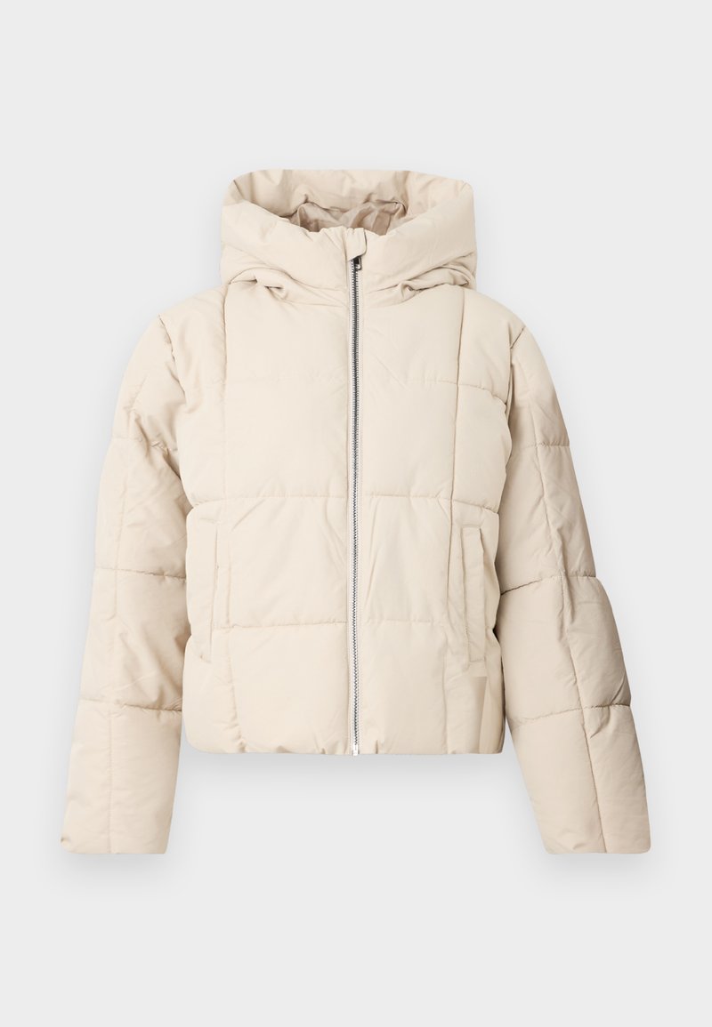 Object OBJZHANNA - Winter jacket - silver gray/sand - Zalando.co.uk