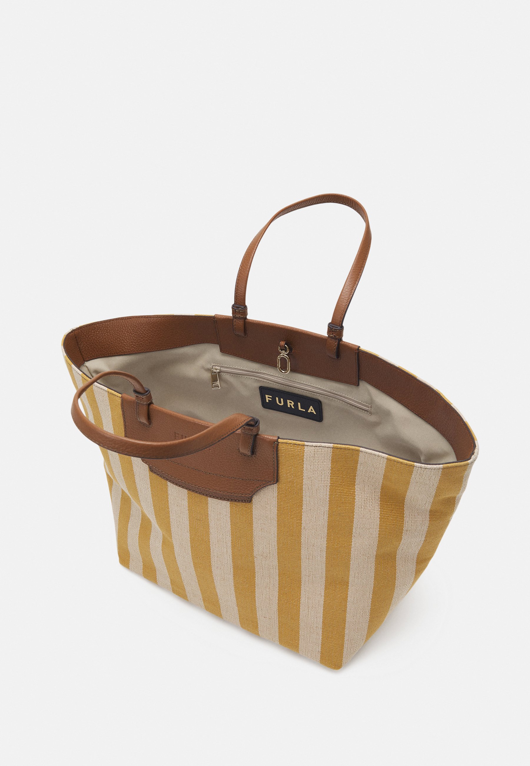 大人気 ☆FURLA☆ MERAVIGLIA Tote M トート TONI GIRASOLE♪ Furla MERAVIGLIA TOTE - Tote bag - toni girasole/cognac