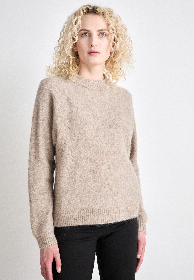 Tiger of Sweden - GWYNN  - Strickpullover - beige melange, Vergrößern