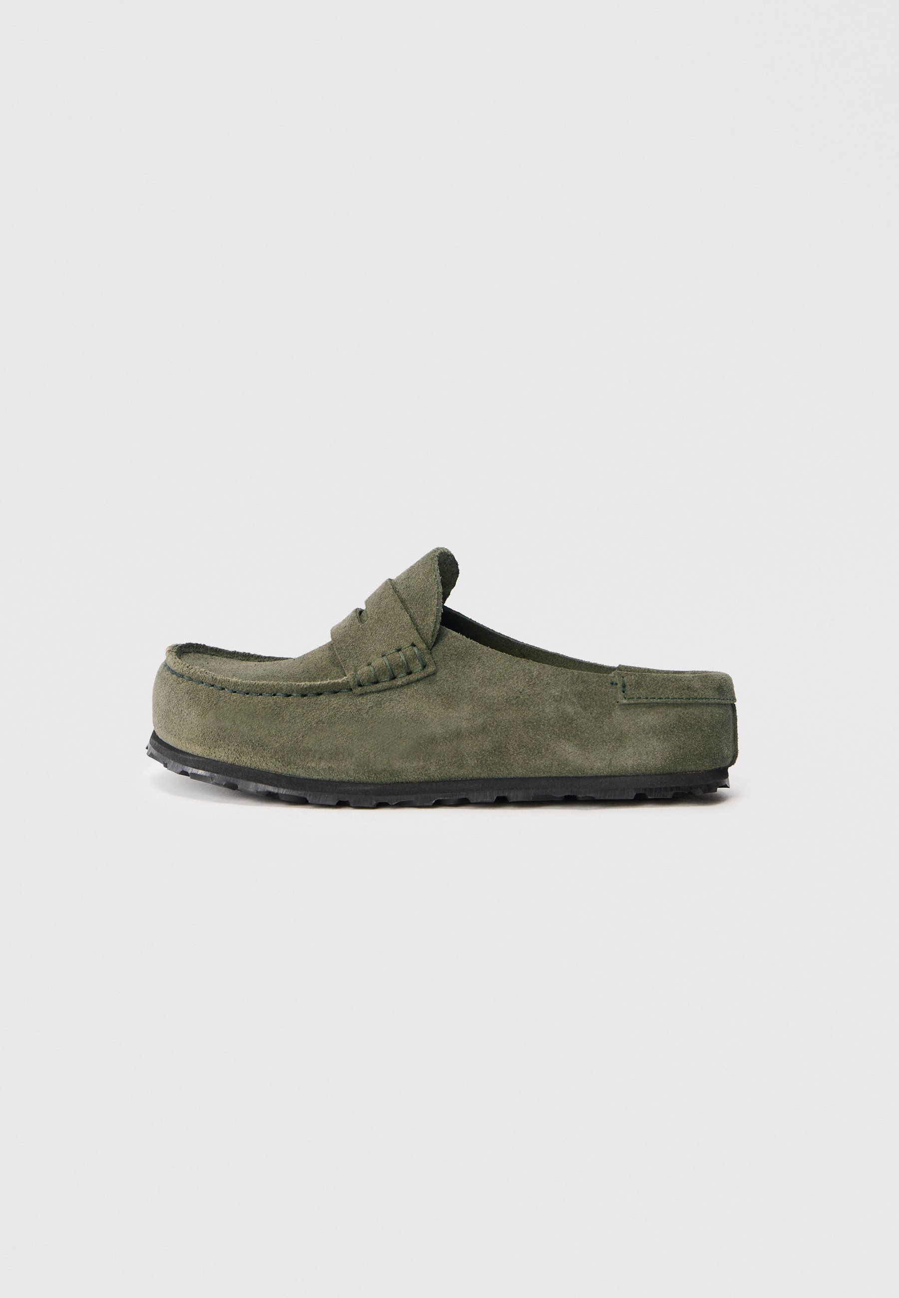 Birkenstock NAPLES UNISEX - Mules - thyme/khaki - Zalando.co.uk