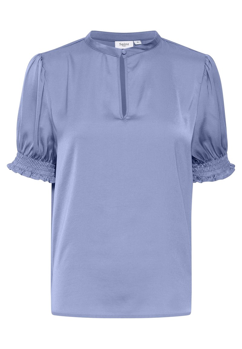 Saint Tropez Blouse blauw gemêleerd