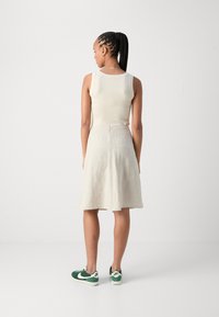 Marc O'Polo SKIRT FLARED SHAPE KNEE LENGTH - A-line skirt - mottled beige