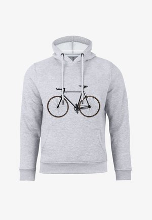 Cotton Prime BIKE - FAHRRAD - Kapuzenpullover - grau