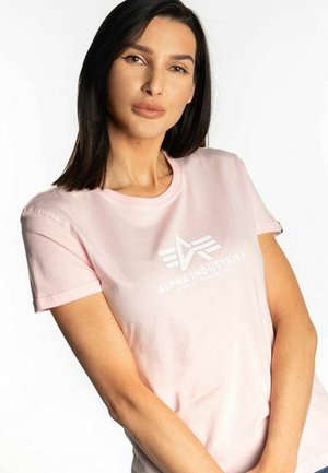 NEW BASIC - T-shirt con stampa - pink
