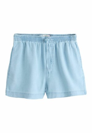 Next PETITE FIT - PULL ON SHORTS . - Farmer rövidnadrágok - light blue denim