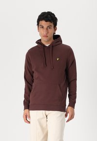 Lyle & Scott Sudadera - deep mahogany