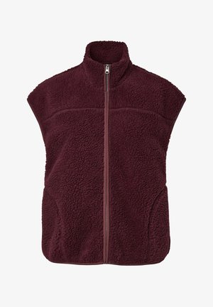Pieces, PCSADIA TEDDY VEST NOOS BC - Vest - winetasting