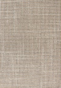 Textile fabric with a checkered pattern in brown and cream, featuring a textured surface that appears woven.