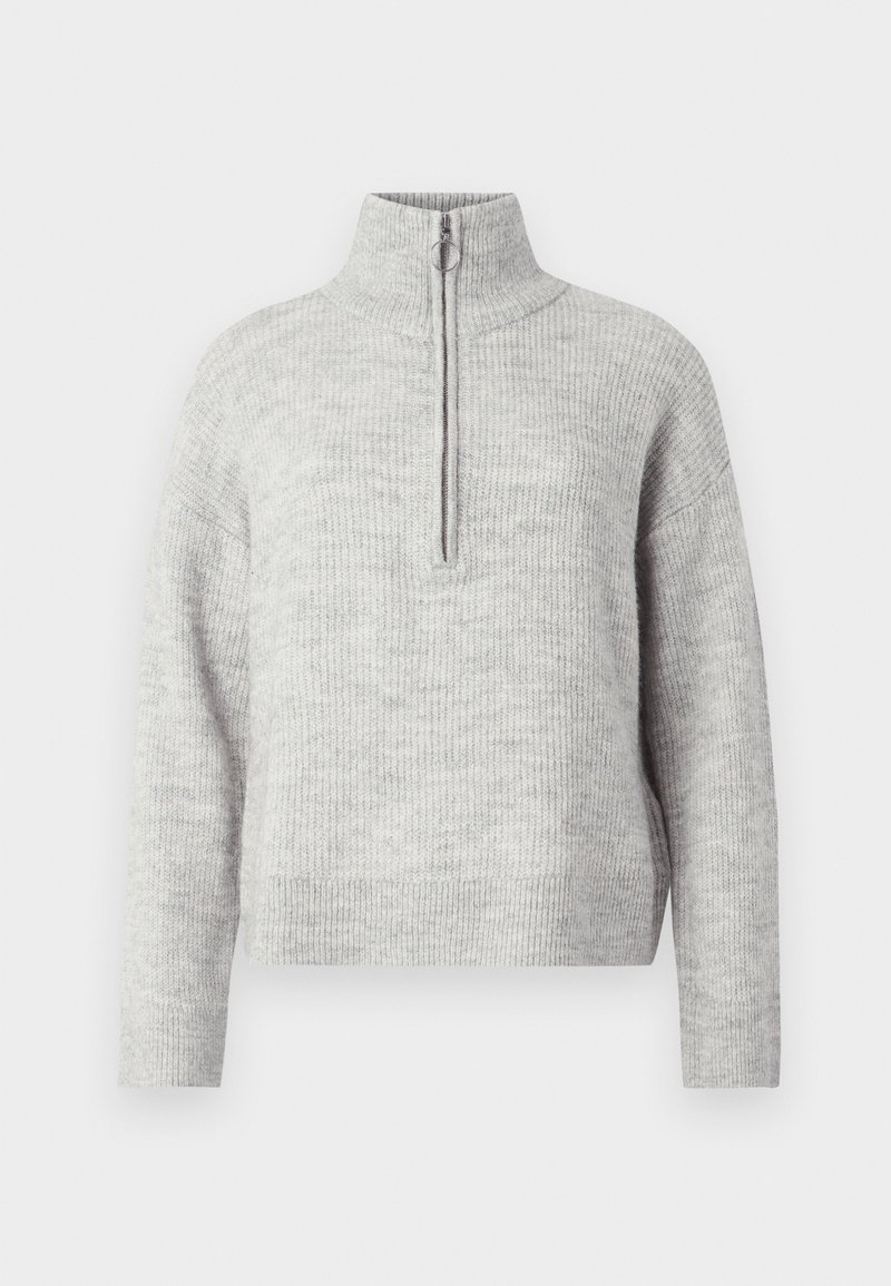 Selected Femme Strickpullover grau