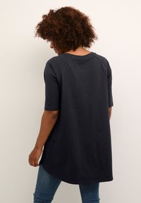 Kaffe BPJANE 1/2 SLEEVE - Pamata T-krekls - midnight marine