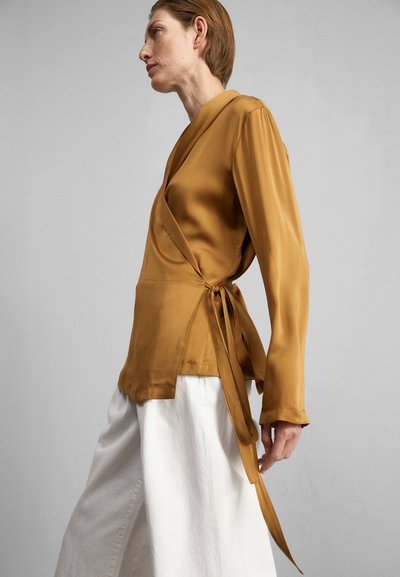 ASPESI CAMICIA - Blouse - biscotto/biscuit