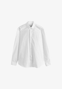 Selected, white button down collar