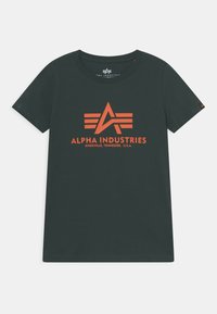 Alpha Industries - T-shirt print - dark petrol Miniatuurafbeelding 1