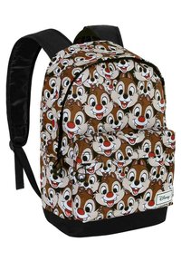 Karactermania DISNEY HIGH SCHOOL - Mochila escolar - Chip & Dale brown