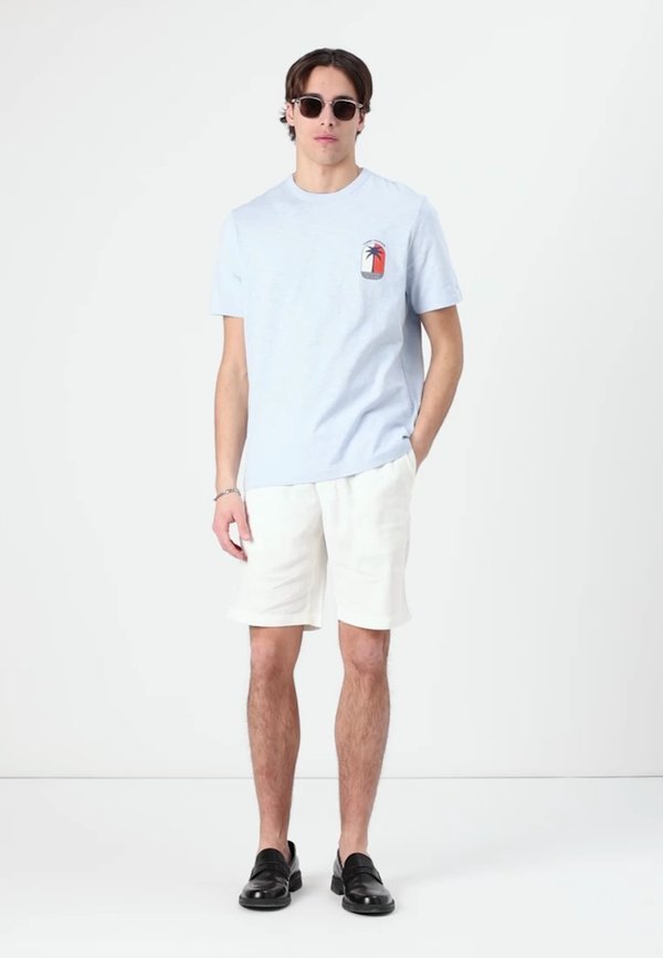 PALM TREE LABEL TEE - Print T-shirt3