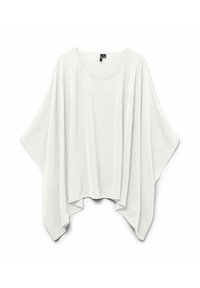VMCALVA O-NECK PONCHO  - Plašt - snow white