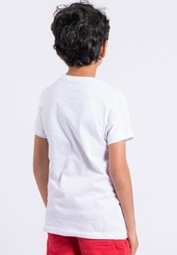 Ritchie Jeans MANCHES COURTES COL ROND NOBLAKE J - T-shirt imprimé - blanc