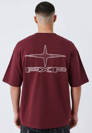 UK DRIP - T-shirt print - rouge