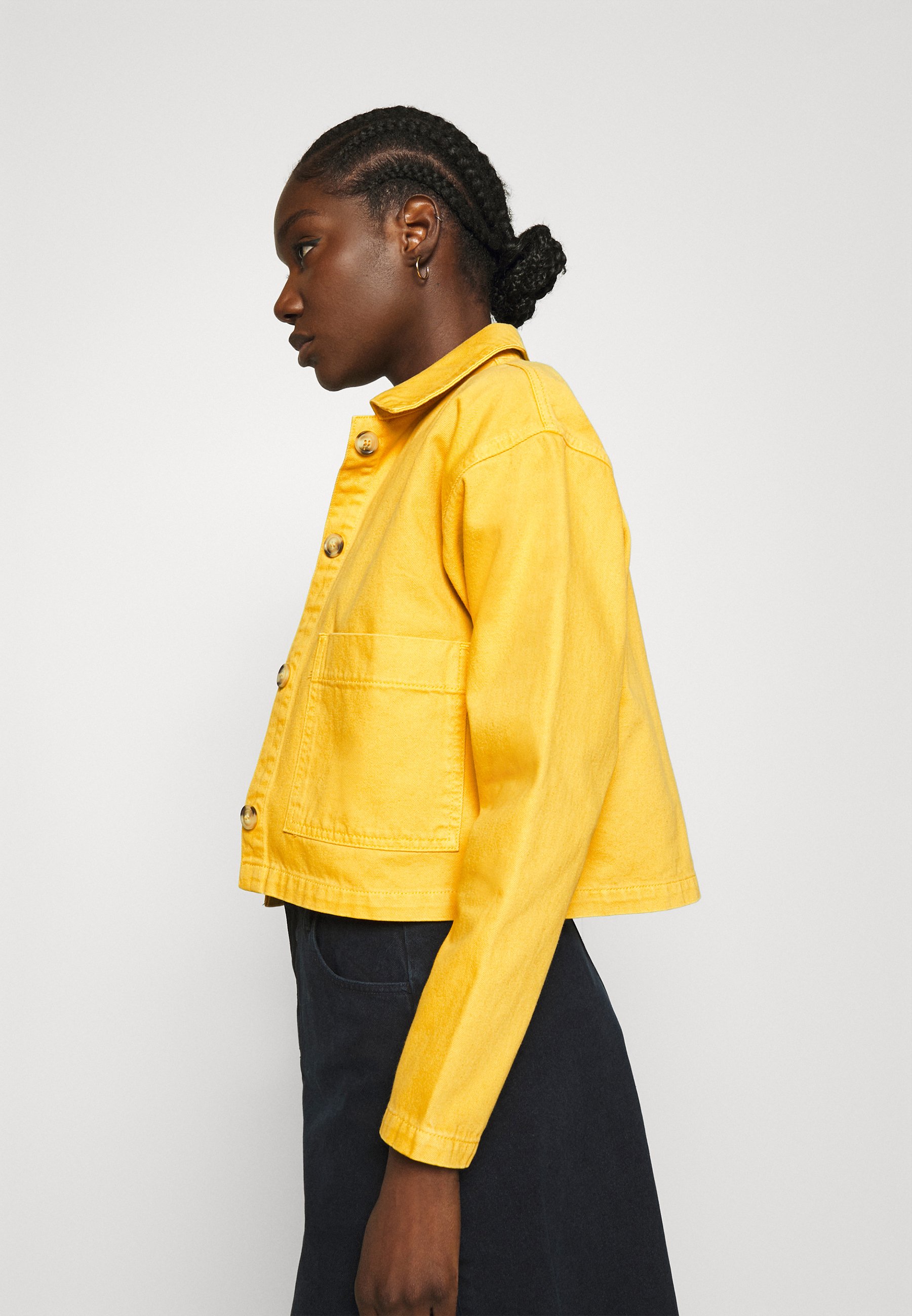 ALIGNE CAMDEN - Denim jacket - yellow 