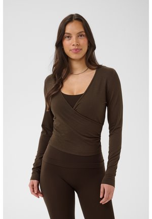 Saint Tropez, VIGGASZ - Longsleeve - chocolate brown