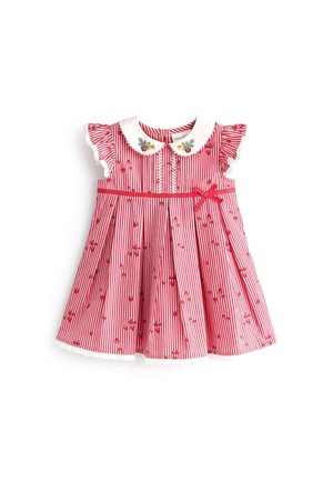 STRAWBERRY PRINT WOVEN BABY DRESS - Vapaa-ajan mekko - red